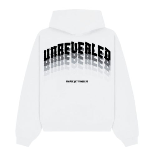 "GRADIENT" HOODIE - WHITE