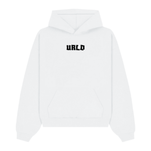 "GRADIENT" HOODIE - WHITE