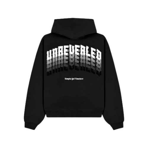 “GRADIENT” HOODIE - BLACK